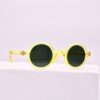 Lunettes de soleil ROUNDY Jaune